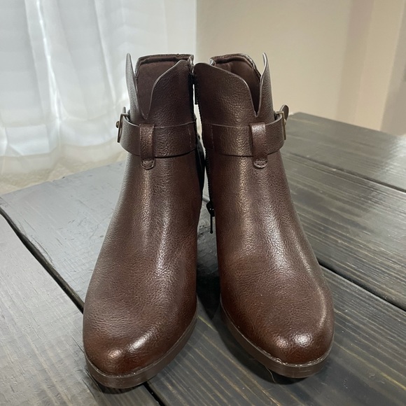 Brown Booties - Picture 2 of 5